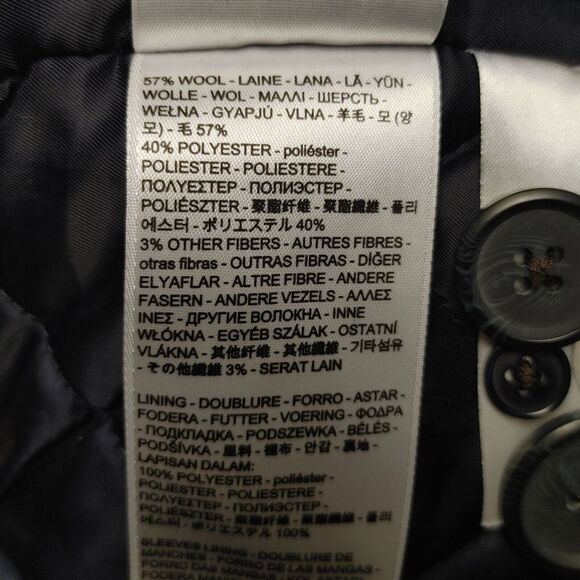 Womens XL Stmt Silhoutte Power Tailoring Oversized Suit Blazer Office Workwear - Picture 5 of 5